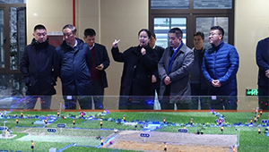 中国农机院院长刘小虎一行考察托普云农示范基地