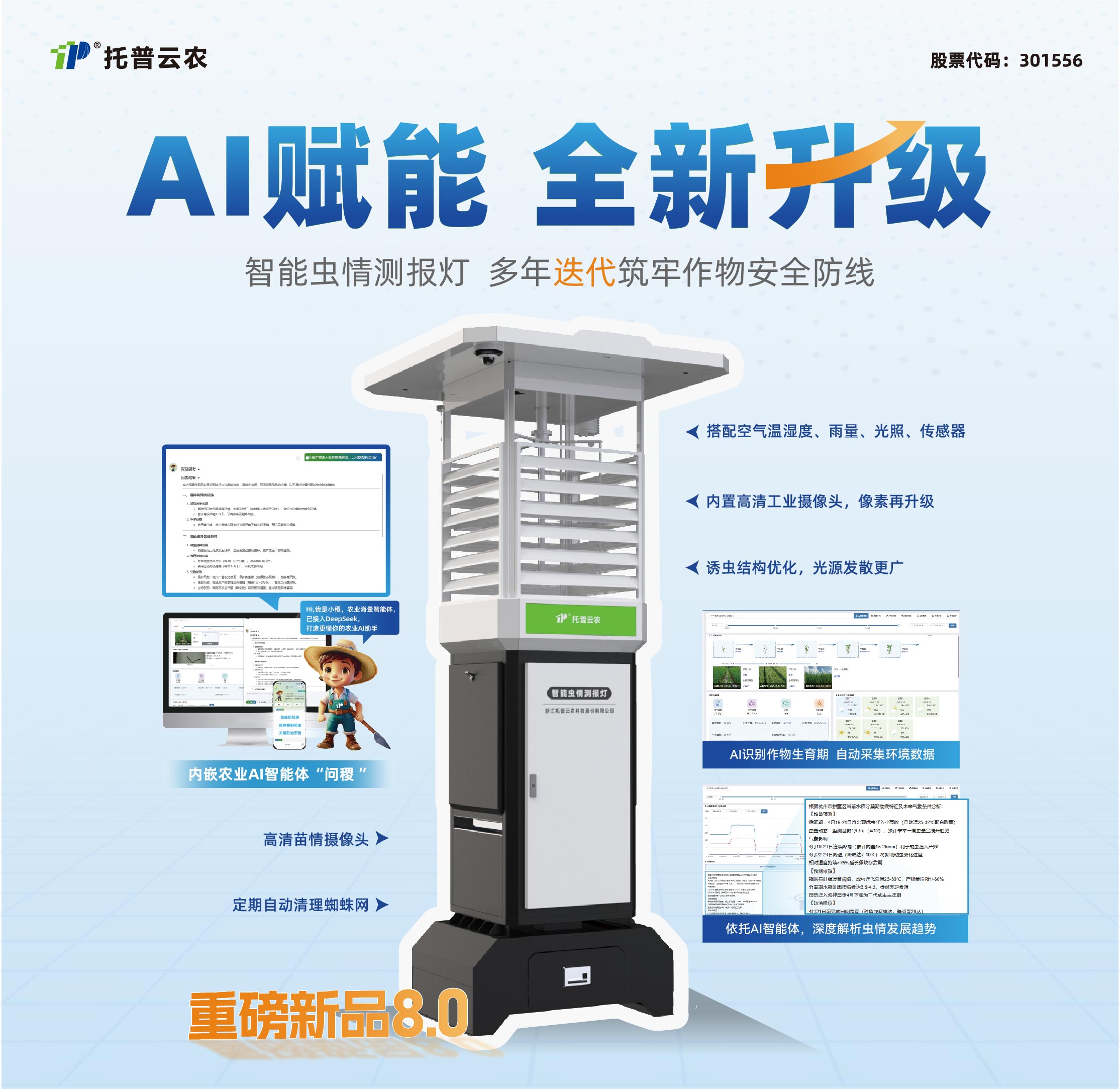 新品首发+技术领跑！托普云农AI植保装备矩阵筑牢粮食安全防线