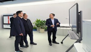 浙江省经信厅党组书记、厅长詹敏一行赴托普云农调研